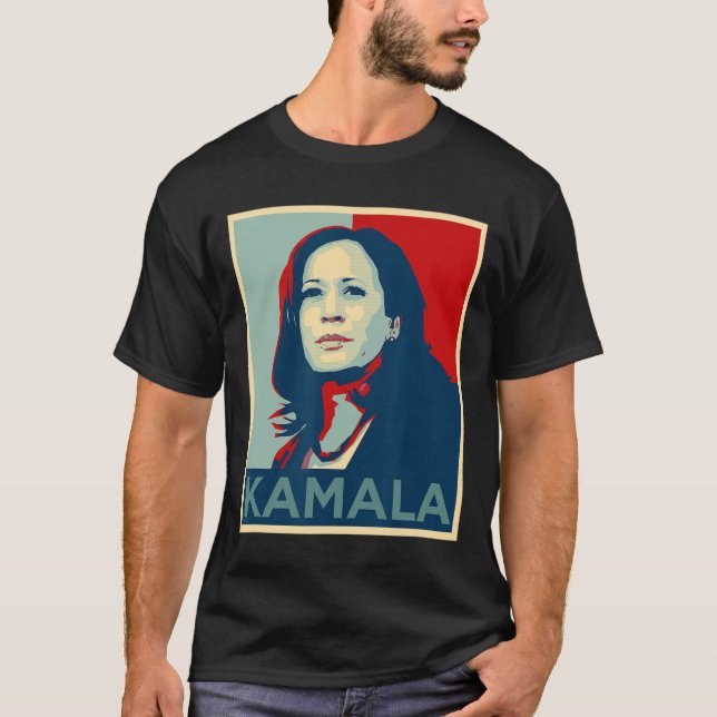 Kamala Harris Jag talar med Joe Biden 2020 T Shirt (Framsida)