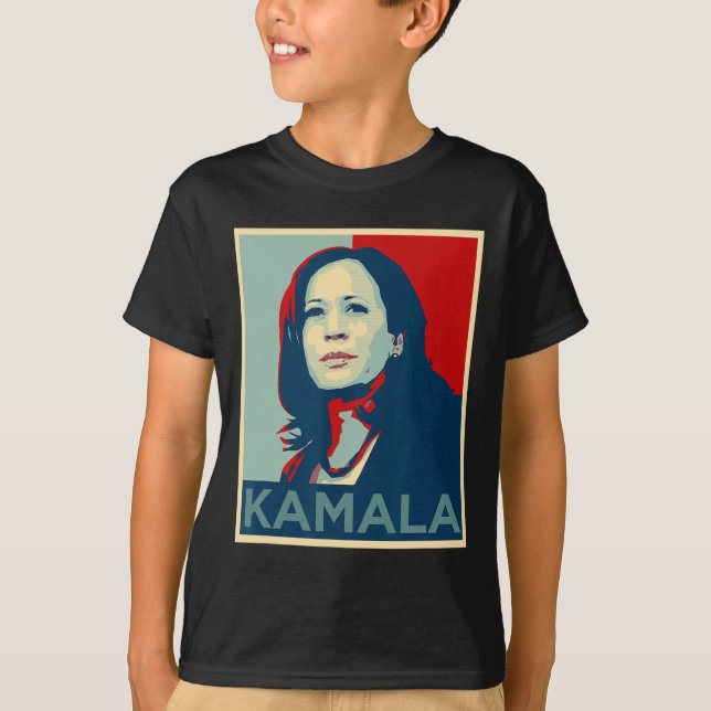 Kamala Harris Jag talar med Joe Biden 2020 T Shirt (Framsida)