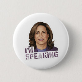 Kamala Harris Jag talar om en förhoppningsfull deb Knapp