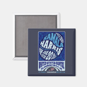Kamala Harris Jan 20:e installationen 2025 Magnet