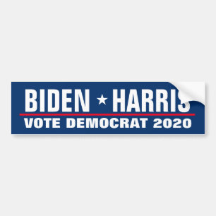 Kamala Harris Joe Biden 2024 Valdemokrat Bildekal