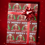 Kamala Harris jul Presentpapper<br><div class="desc">Kamala Harris-jultomten Hat Merry 4:e omslaget av Påsk Pappert</div>