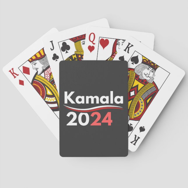 kamala harris, kamala harris, kamala harris 2024 casinokort (Baksidan)