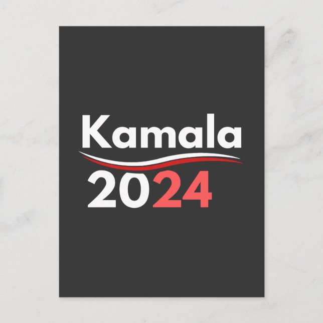 kamala harris, kamala harris, kamala harris 2024 vykort (Framsida)