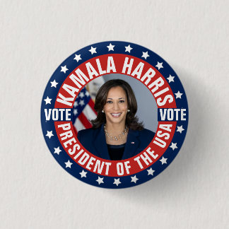Kamala Harris Kampanj Knapp