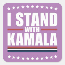Kamala Harris Kampanj T-Shirt Sticker