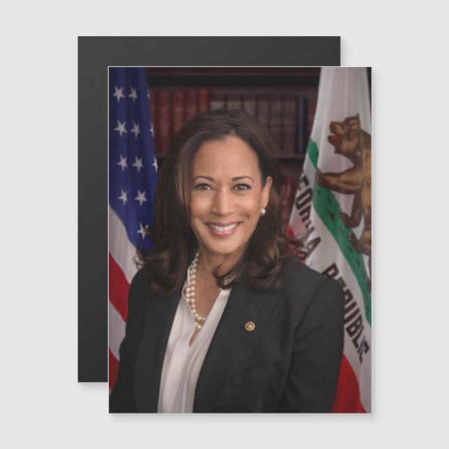 Kamala Harris Kandidat till president US 2024 (Fram/baksida)