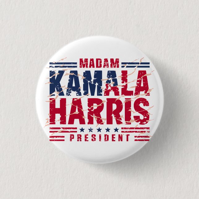 Kamala Harris Knapp (Framsida)