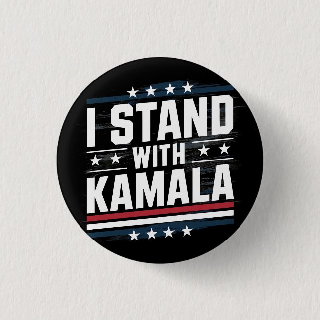 Kamala Harris Knapp (Framsida)