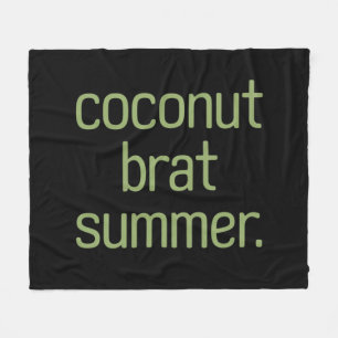 Kamala Harris Kokos Brat Sommar 2024  Fleecefilt