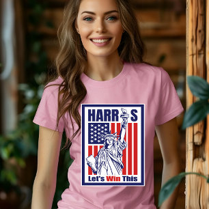 "Kamala Harris" Låt oss Win This T Shirt