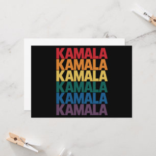 Kamala Harris LGBTQ Gay pride Lesbisk Roligt Gift Inbjudningar