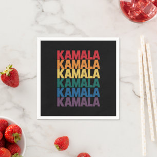 Kamala Harris LGBTQ Gay pride Lesbisk Roligt Gift Pappersservett
