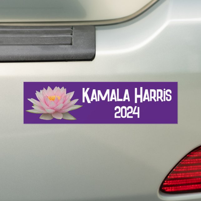 Kamala Harris Lotus 2024 Bildekal (På Bil)