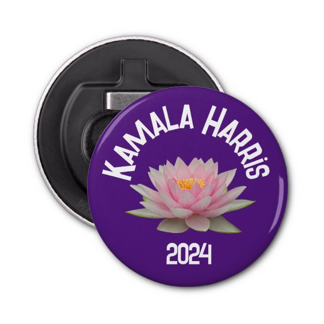 Kamala Harris Lotus 2024 Flasköppnare (Framsidan)