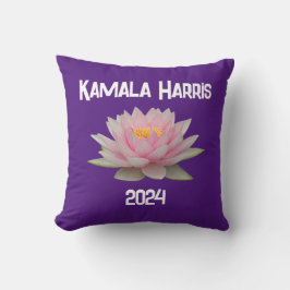 Kamala Harris Lotus 2024 Kudde