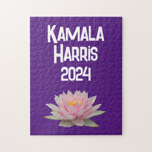 Kamala Harris Lotus 2024 Pussel (Vertikal)