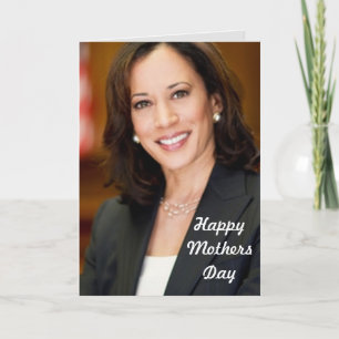 KAMALA HARRIS MORS DAG-registrerat gratulationskor Kort