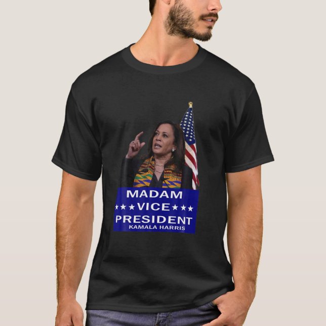 Kamala Harris MVP Fru Vice president Biden Harri T Shirt (Framsida)