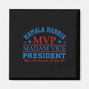Kamala Harris Mvp (Vice, president Black och E) Magnet