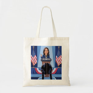 KAMALA HARRIS NIECE - JA HON KAN TALA BAG TYGKASSE