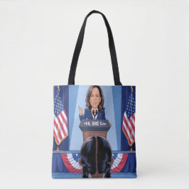 KAMALA HARRIS NIECE - JA HON KAN TALA BAG TYGKASSE