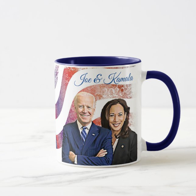 Kamala Harris och Joe Biden 2020 Val Mugg (Höger)