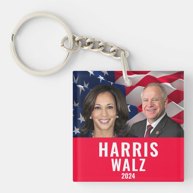 Kamala Harris och Tim Walz 2024 (Framsidan)