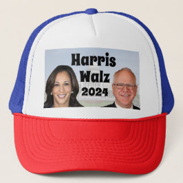 Kamala Harris och Tim Walz 2024 Keps