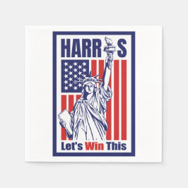 Kamala Harris Pappersservett