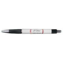 Kamala Harris Pen. Rosa Circle Logotyp.