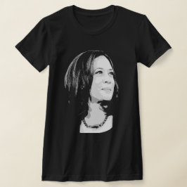 Kamala Harris Porträtt Skriv ut T Shirt