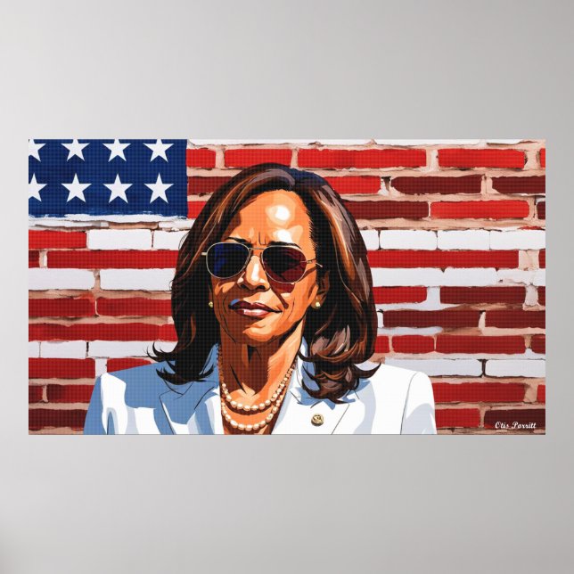 KAMALA HARRIS POSTER (Framsidan)