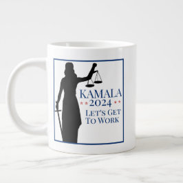 Kamala Harris president - 2024 års val Jumbo Mugg