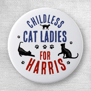 Kamala Harris President 2024, Barnsolt Cat Dam Knapp