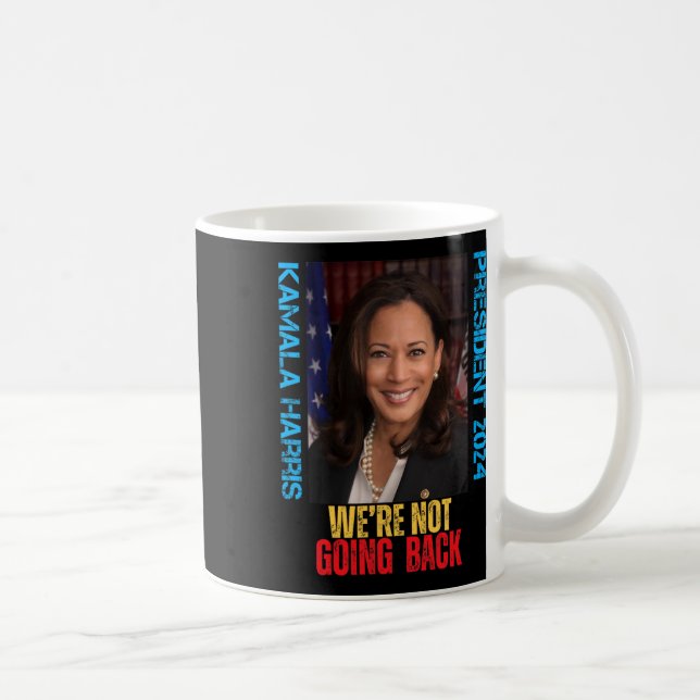 Kamala Harris President 2024. Kaffemugg (Höger)