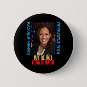 Kamala Harris President 2024. Knapp
