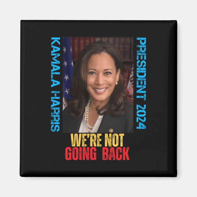 Kamala Harris President 2024. Magnet (Framsidan)