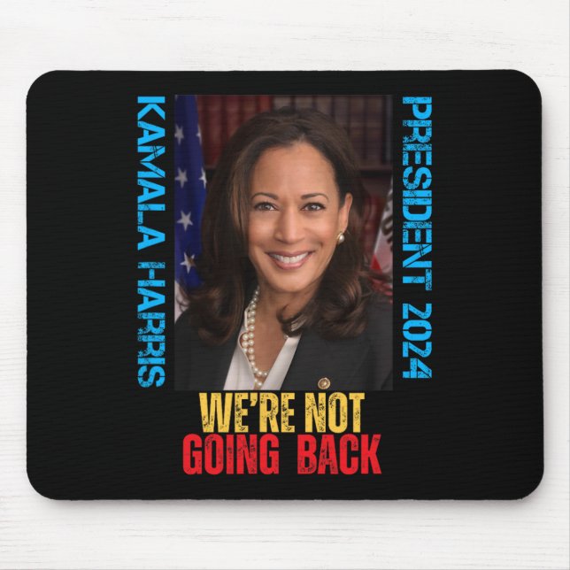 Kamala Harris President 2024. Musmatta (Framsidan)