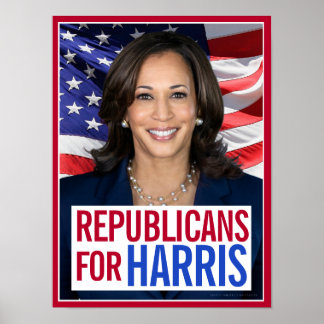 Kamala Harris president Photo 2024 Poster