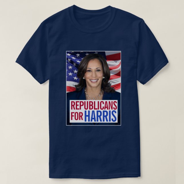 Kamala Harris president Photo 2024 T Shirt (Design framsida)