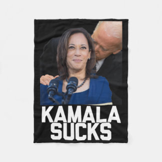 Kamala Harris President Valection 2024 Trump Hallo Fleecefilt