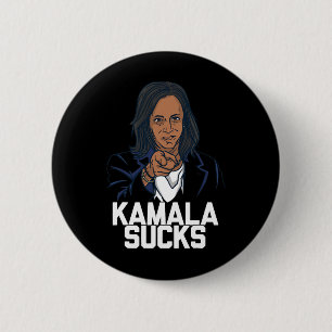 Kamala Harris President Valection 2024 Trump Hallo Knapp
