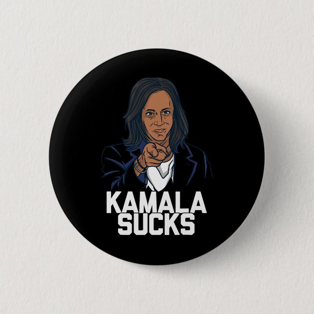 Kamala Harris President Valection 2024 Trump Hallo Knapp (Framsida)