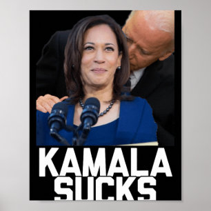 Kamala Harris President Valection 2024 Trump Hallo Poster