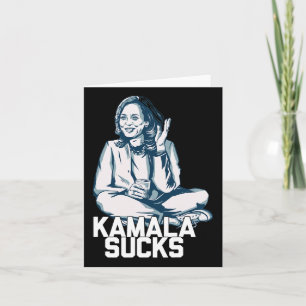 Kamala Harris President Valection Trump Halloween Kort