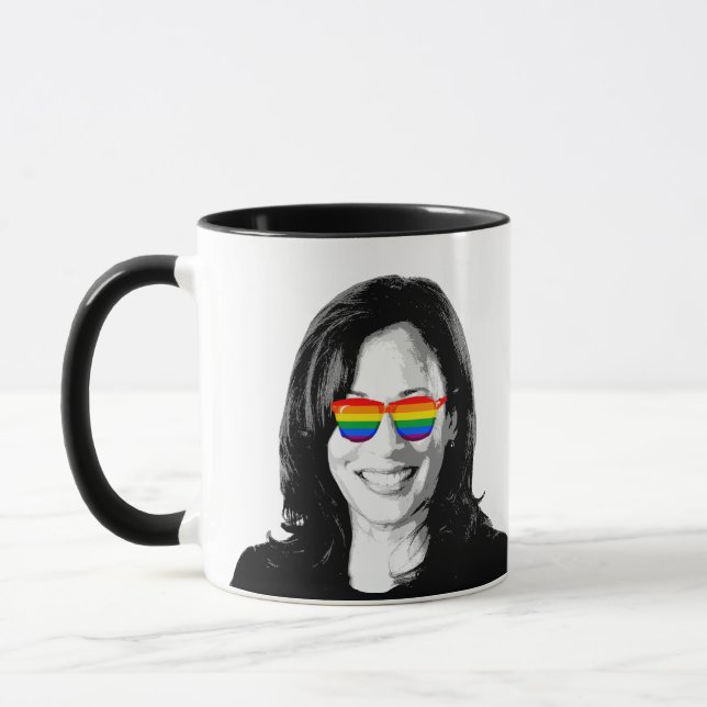 Kamala Harris Pride Mugg (Vänster)