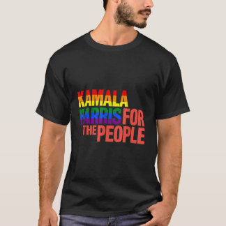 Kamala Harris Pride Shirt LGBT Gay pride Rainbow T Shirt