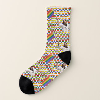 Kamala Harris pridesockor Strumpor