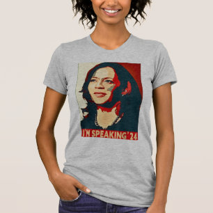 Kamala Harris Roligt Jag Talar'24 T Shirt